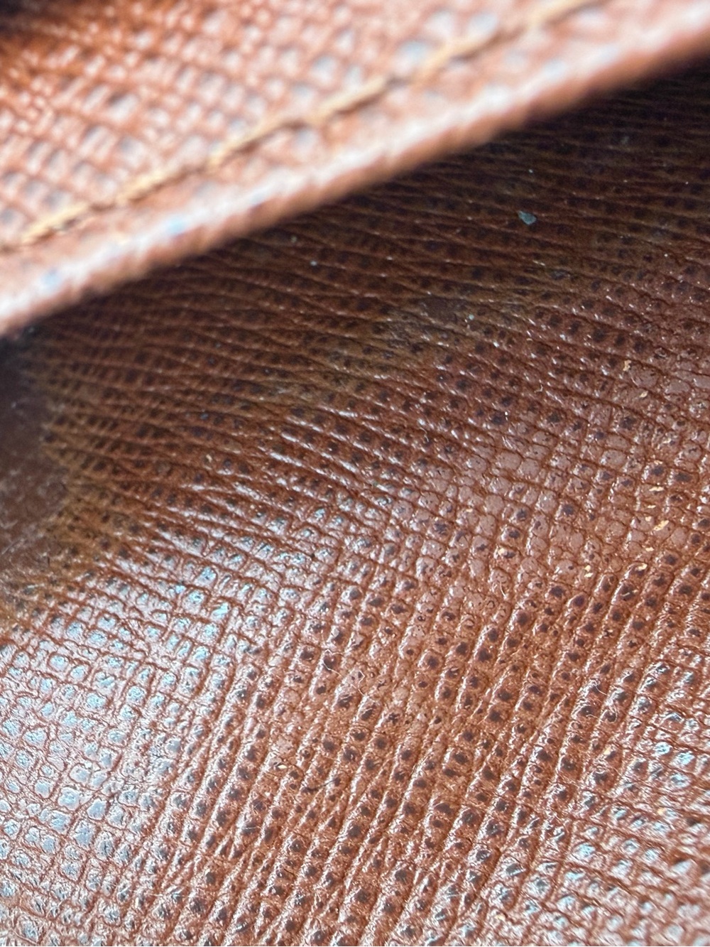 Louis Vuitton Monogram Viennois Kiss-Lock Wallet Monogram Canvas CA0041 Vintage - Picture 12 of 14